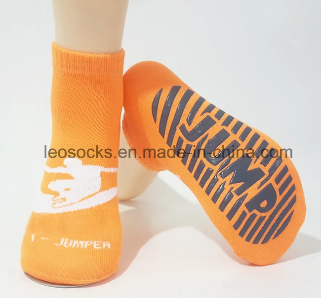 Trampoline Park Socks with Anti-Slip Printing on Foot