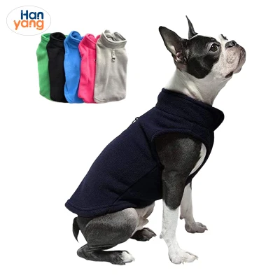 Hanyang Warmer Wollpullover für Katzen und Welpen, Hoddie-Kleidung, einfarbiger Winterpullover für Hunde